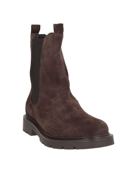 Carmens Brown Ankle Boots Leather