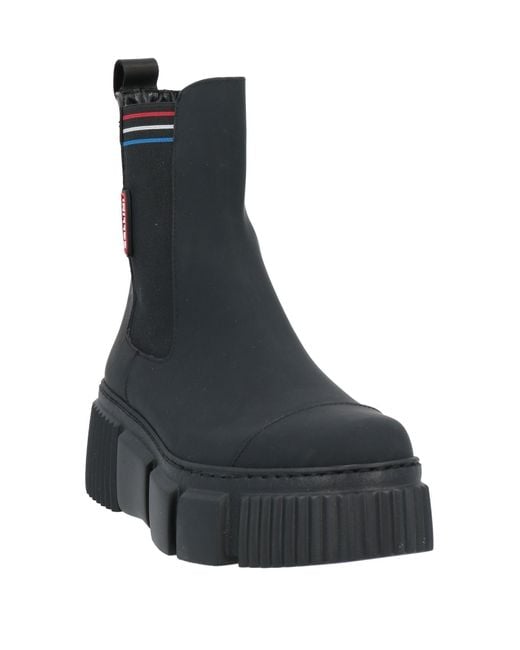 Pollini Black Ankle Boots