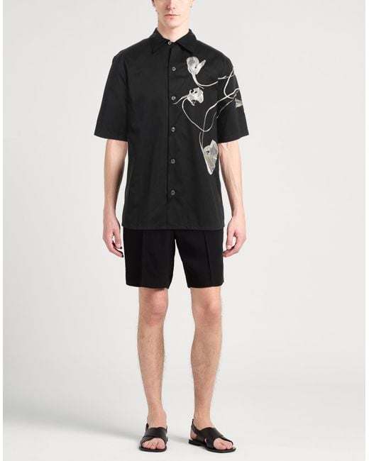 McQueen Black Shirt for men