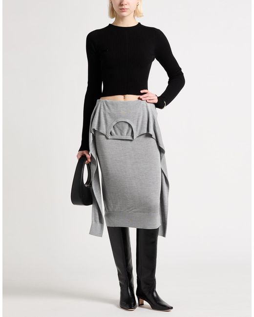 Rick Owens Black Sweater Viscose, Polyester