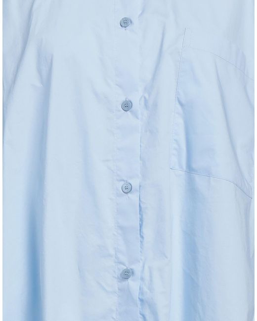 Roberto Collina Blue Shirt Cotton