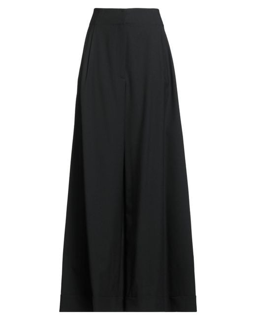 Emilio Pucci Black Pants Virgin Wool, Elastane