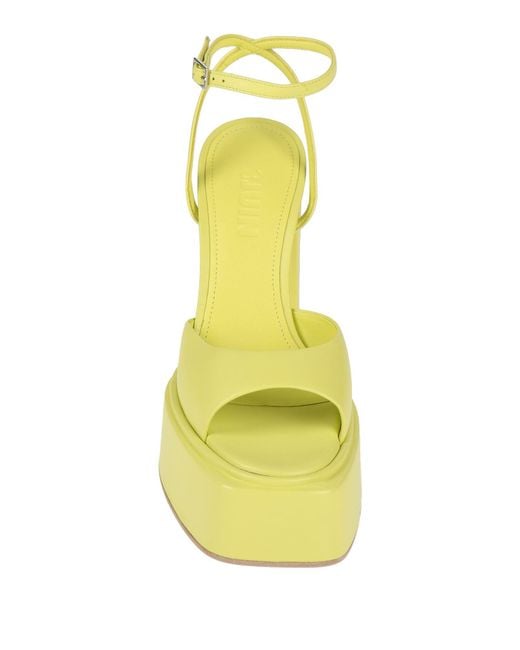 3Juin Yellow Sandals