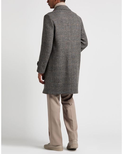 Boglioli Gray Coat for men