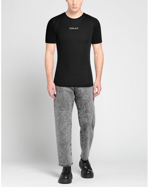 Versace Black T-shirt for men