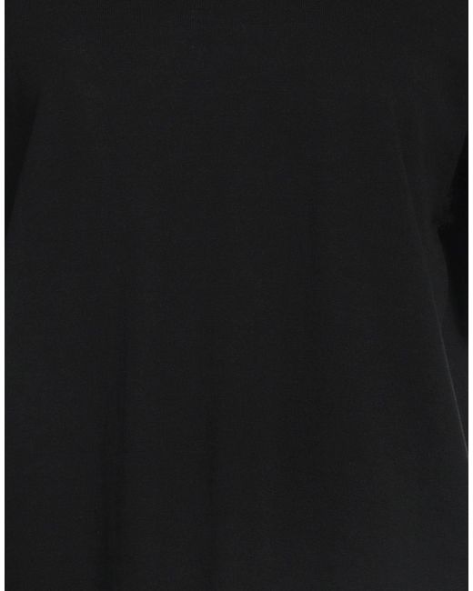 Alpha Studio Black Sweater Cotton