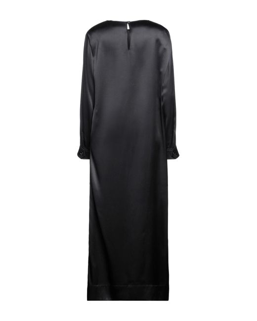 Ferragamo Black Maxi Dress