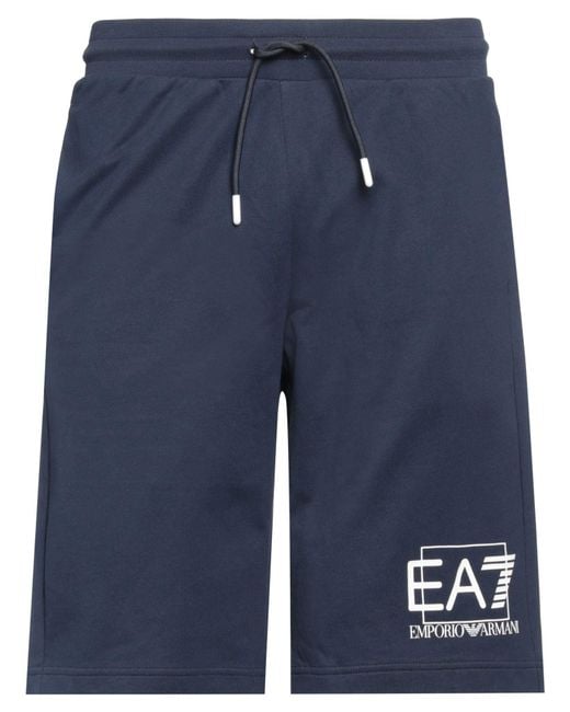 EA7 Blue Shorts & Bermuda Shorts for men