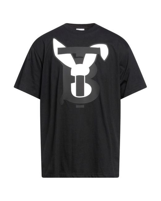 Camiseta Burberry de hombre de color Black