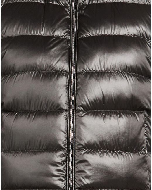 Moorer Black Vest Polyester, Polyamide
