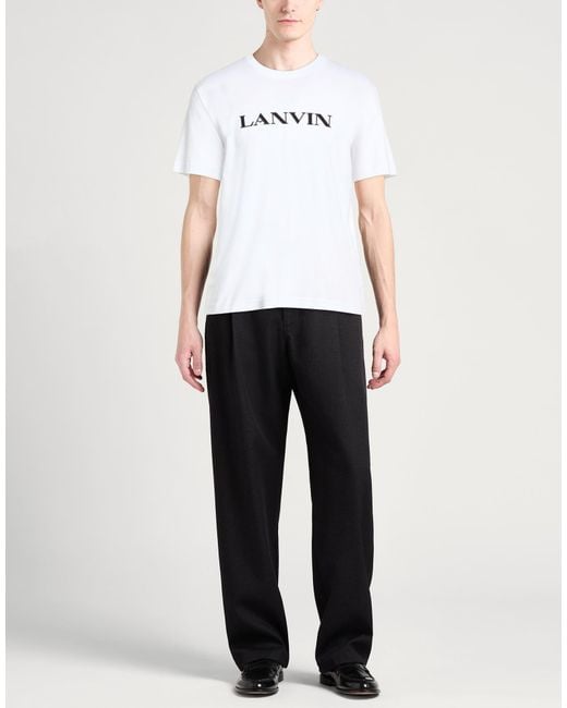 Lanvin White T-Shirt for men