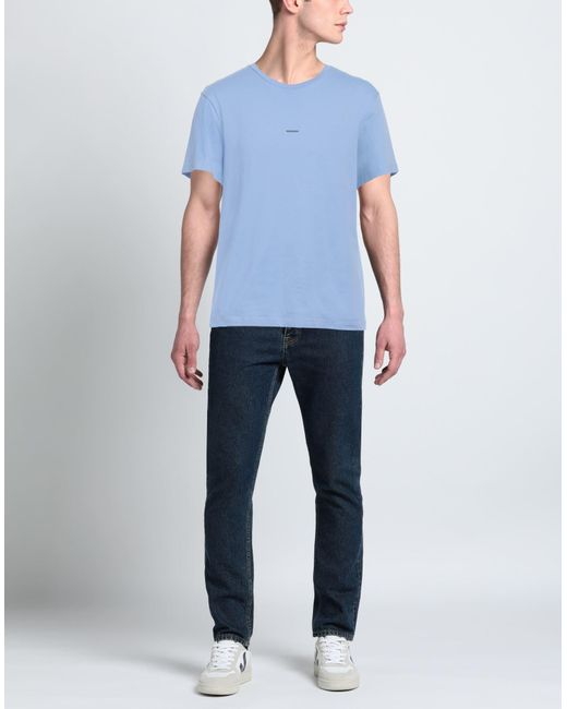 Patrizia Pepe Blue T-shirt for men