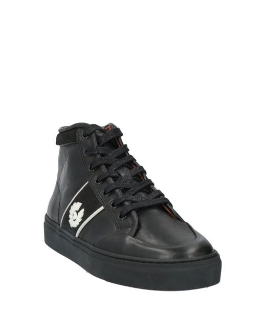 Belstaff Black Sneakers Leather for men