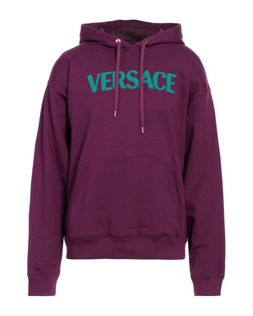 Versace Purple Sweatshirt for men