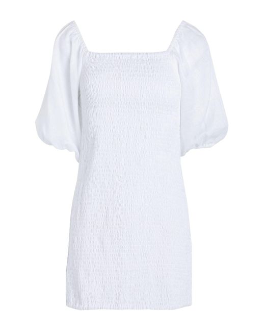 Faithfull The Brand White Mini Dress