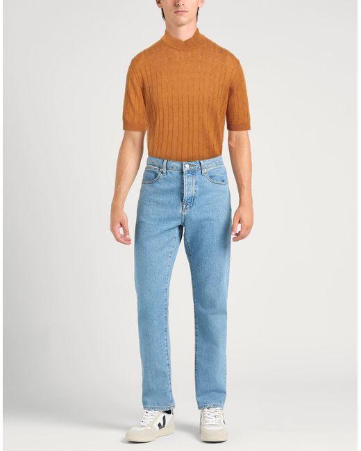Tombolini Orange Turtleneck for men