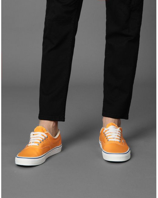 orange vans sneakers