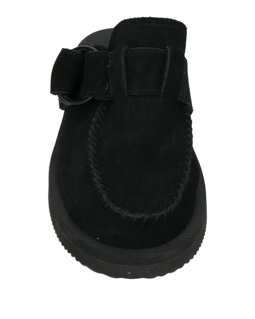 Suicoke Black Mules & Clogs for men