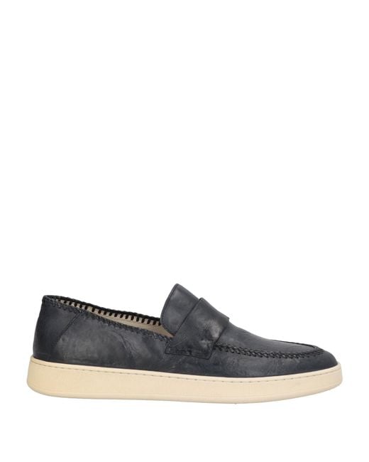 Corvari Blue Loafers Leather for men