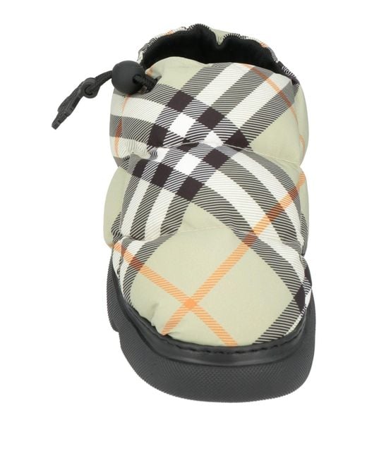 Burberry Green Flats