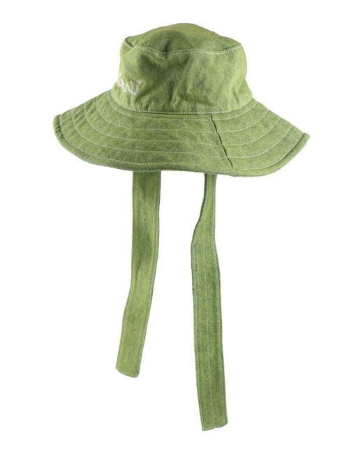 Marni Green Hat Cotton