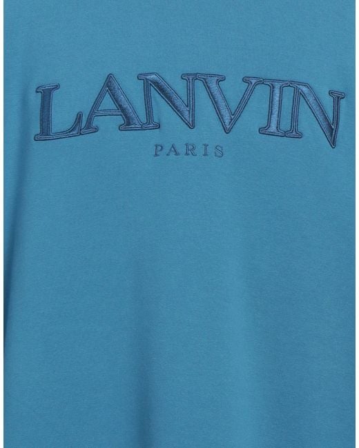 Lanvin Blue Sweatshirt for men
