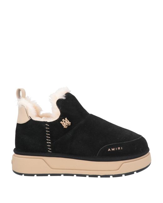 Amiri Black Ankle Boots for men