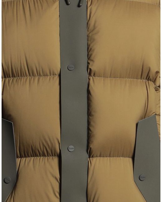 Herno Green Military Puffer Polyamide, Polyurethane, Elastane for men