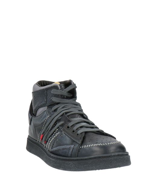 HIDNANDER Brown Sneakers Leather for men