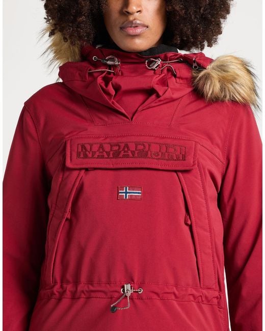 Napapijri Red Brick Jacket Polyamide, Elastane