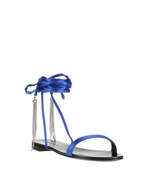 Alexandre Vauthier Blue Sandals