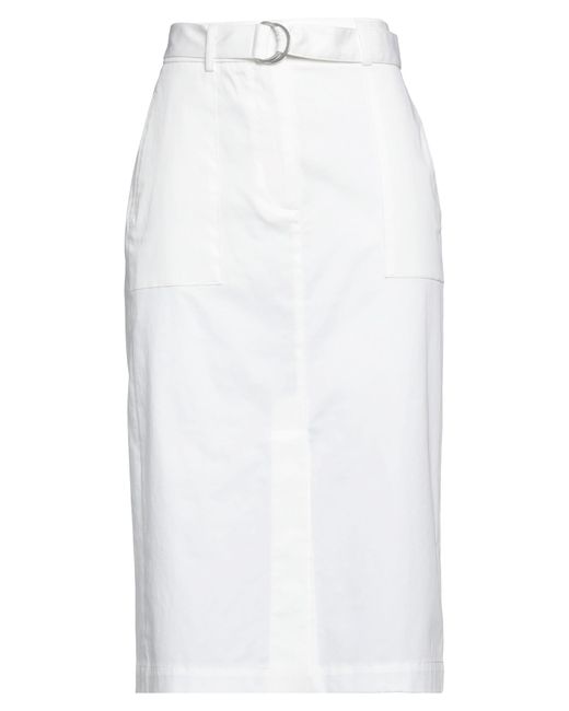 Gonna Midi di Peserico in White