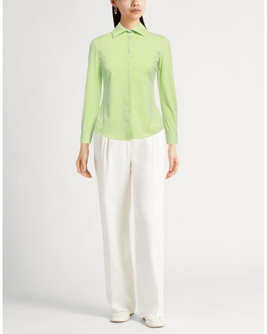 Brian Dales Green Shirt Polyamide, Elastane