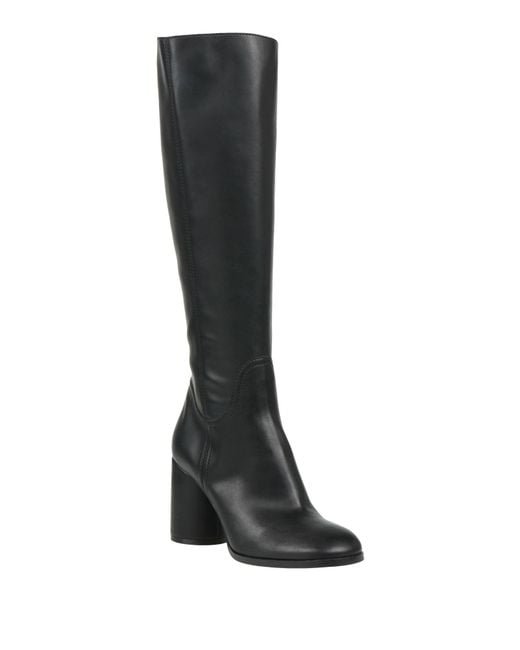 Casadei Black Boot Leather