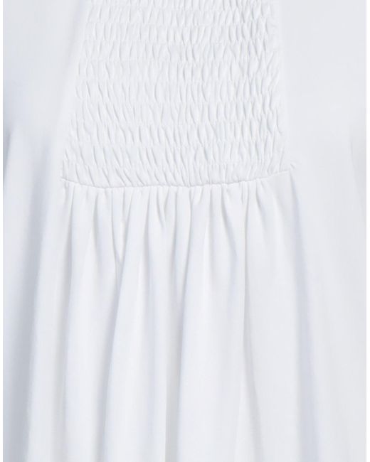 Alpha Studio White T-Shirt Cotton, Elastane