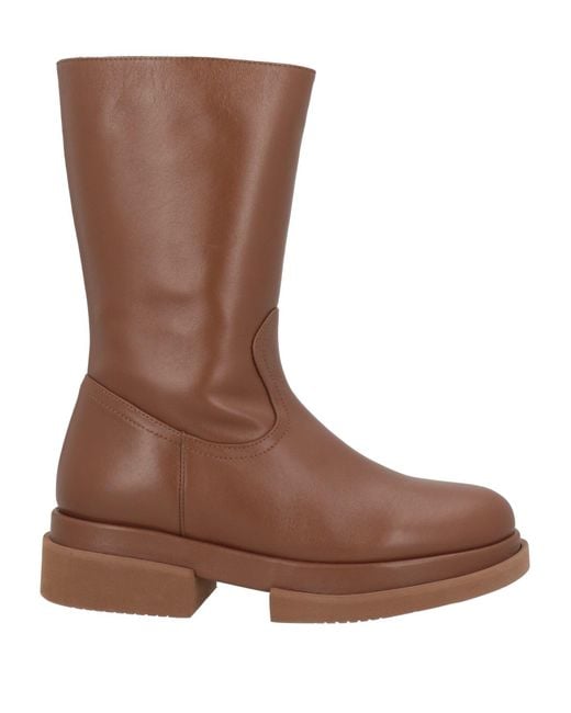 Paloma Barceló Brown Ankle Boots