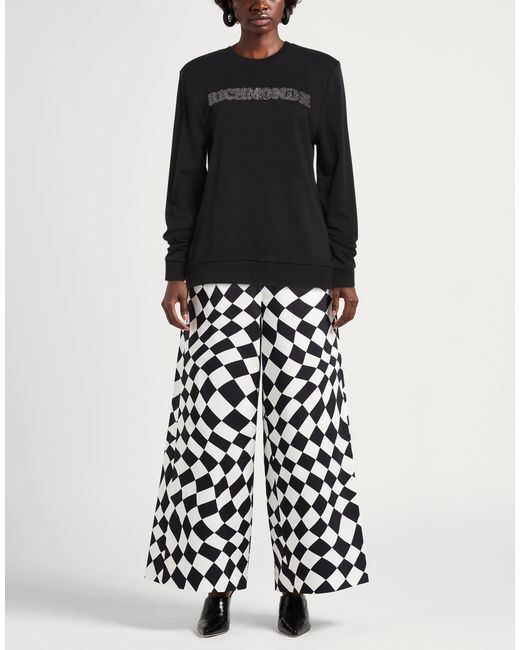 Richmond X Black Sweatshirt Cotton, Polyester