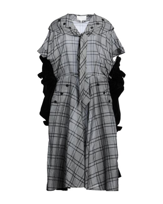 Maison Margiela Gray Midi-Kleid