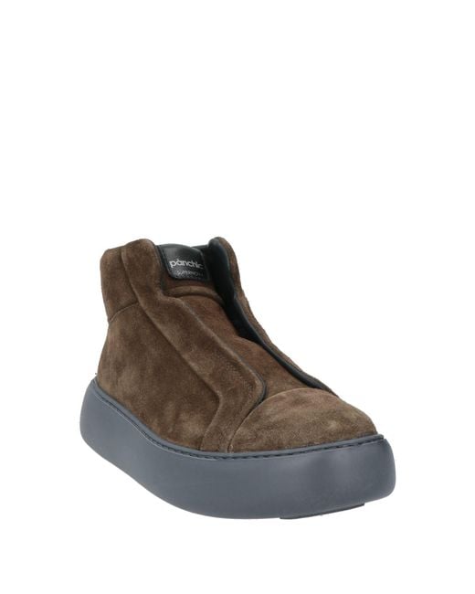 Pànchic Brown Dark Sneakers Leather