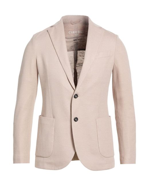 Circolo 1901 Natural Blazers for men