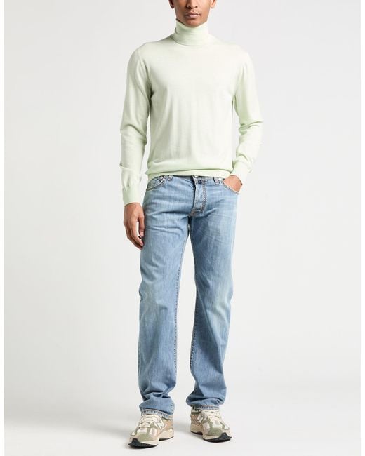 Dolce & Gabbana Green Turtlenecks for men