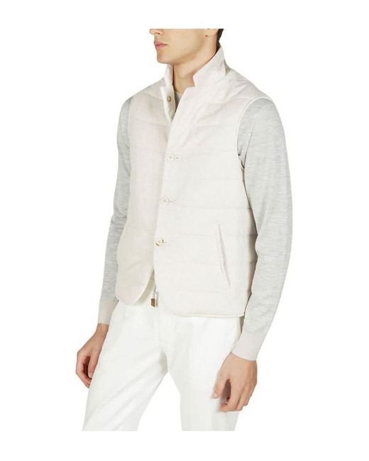 Gilet de costume Eleventy pour homme en coloris White
