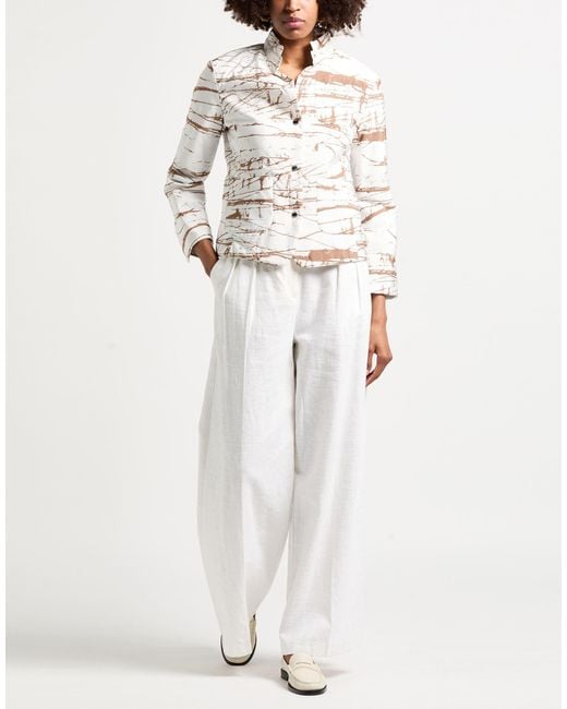 Moorer White Light Jacket Polyamide