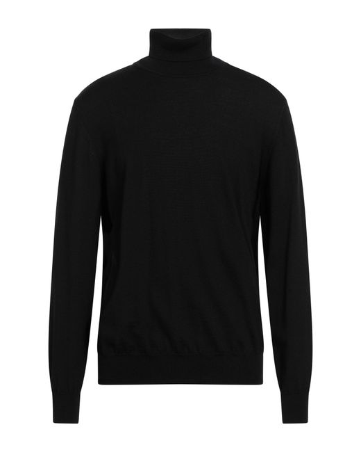 Kangra Black Turtleneck for men