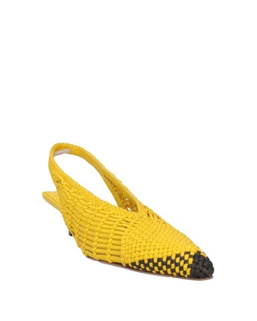 Jacquemus Yellow Pumps