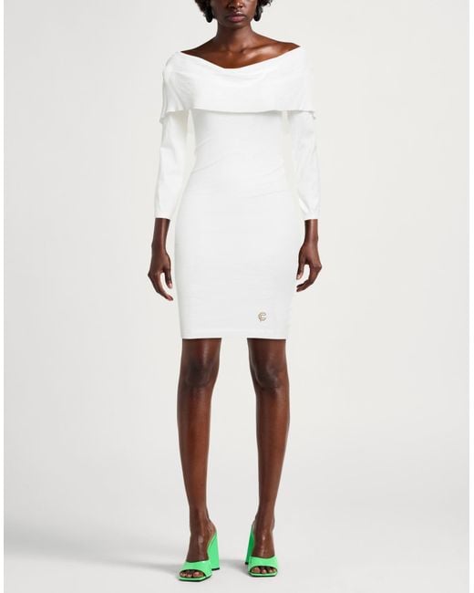 Cristinaeffe White Mini-Kleid