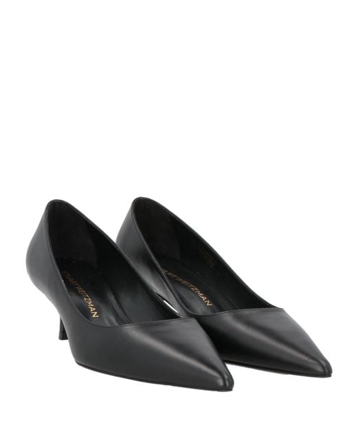 Stuart Weitzman Black Pumps Leather