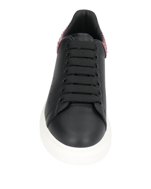 McQueen Black Trainers