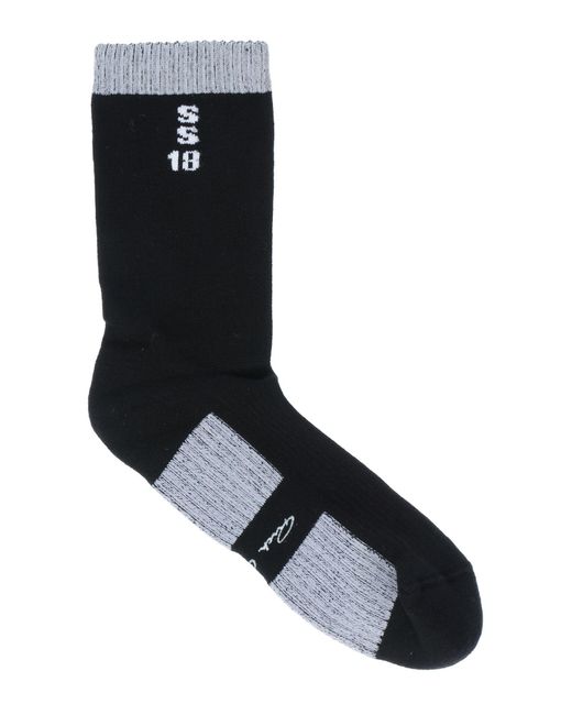 Rick Owens Black Short Socks for men