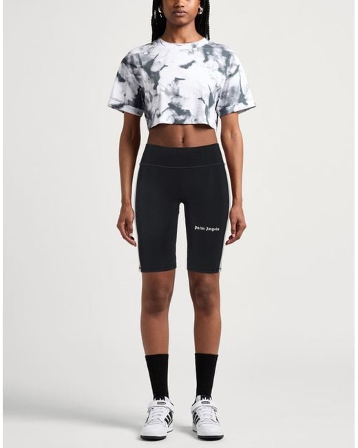 Palm Angels Blue Shorts & Bermuda Shorts